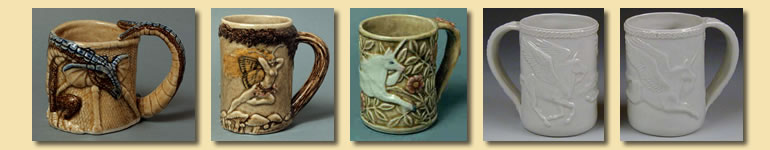 Porcelain Fantasy Mugs